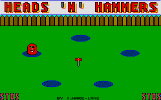 Heads 'n' Hammers atari screenshot